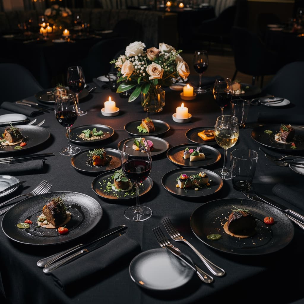 Menú Degustación mit Wein