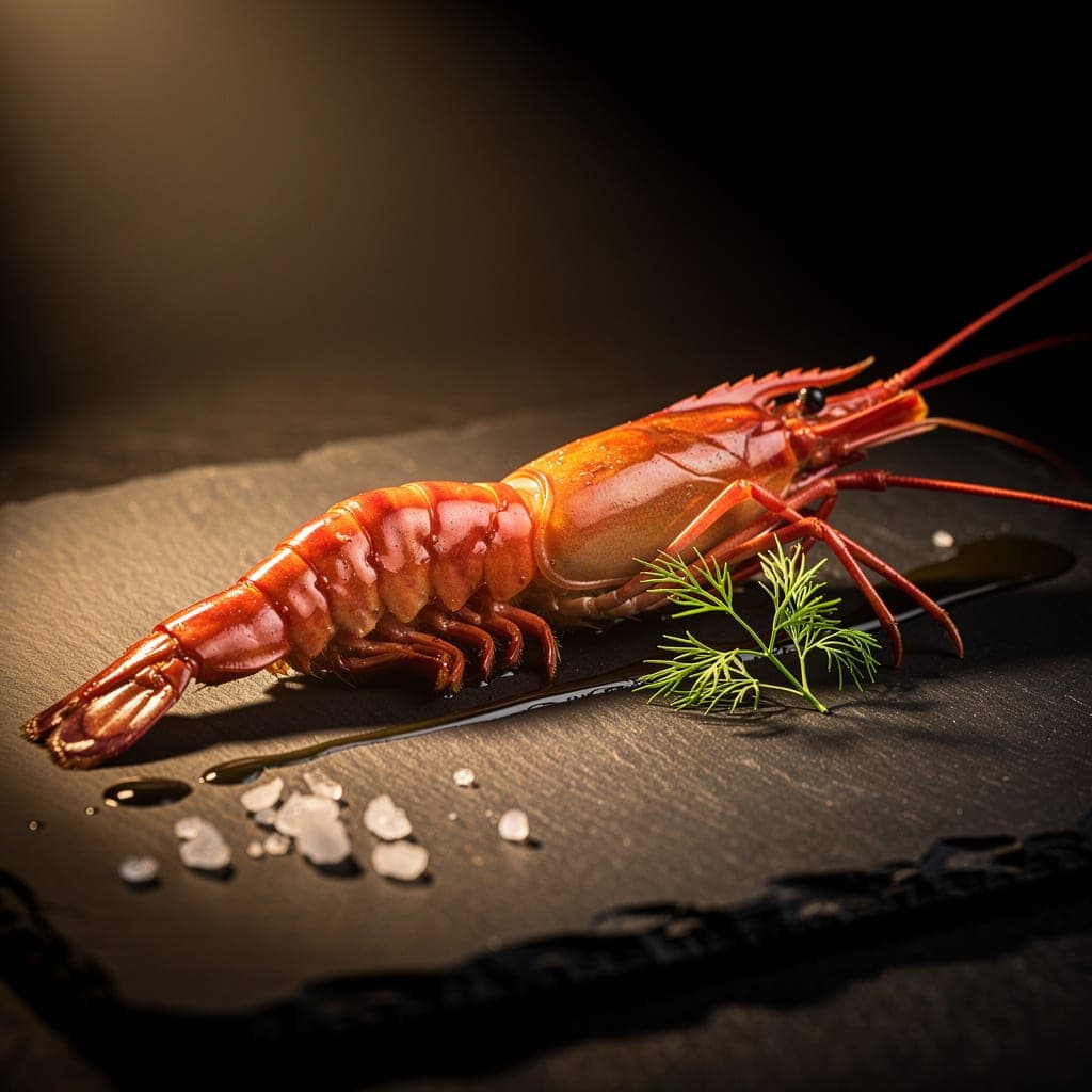 Red prawn from Sóller